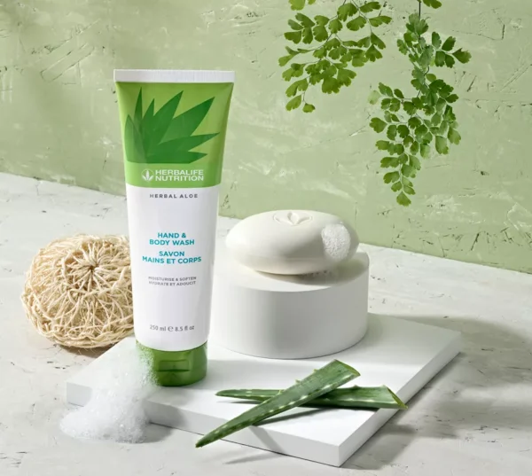 Herbal Aloe Αφρόλουτρο χεριών και σώματος - Image 2