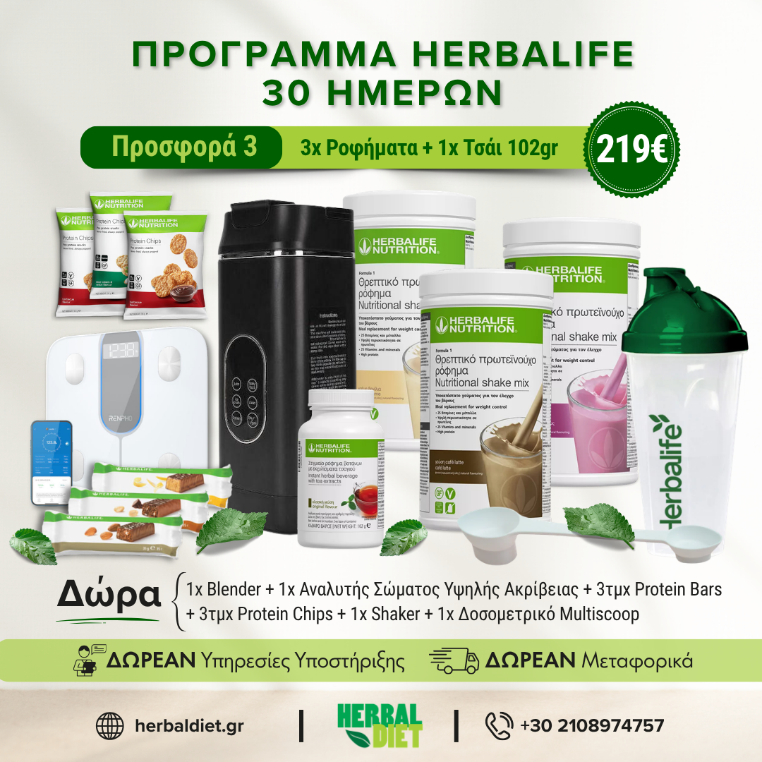 Πρόγραμμα Herbalife 30 Ημερών